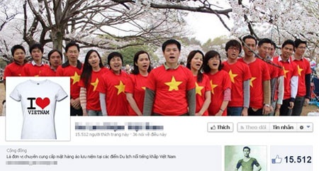 Trào lưu “cờ đỏ sao vàng” đang bùng cháy trong giới trẻ - 2 Mạng xã hội nhuộm đỏ màu áo quốc kỳ Việt Nam.