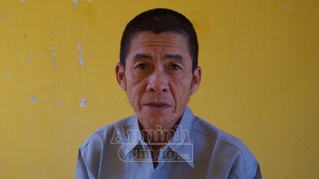Nghi vợ ngoại tình, chồng “quan hệ” với con riêng của vợ để trả thù - 1 Đối tượng Trần Ngọc Nuôi tại cơ quan công an