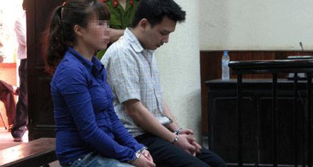 Linh tại phiên tòa sơ thẩm.