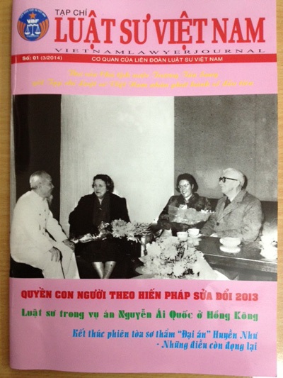 Tạp chí luật sư Việt Nam ra mắt số đầu tiên