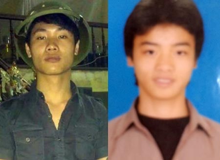 Ly kỳ chủ quán bánh rán dùng mỹ nhân kế cướp tài sản - 1 Các đối tượng Trần Minh Hoàn và Bùi Đăng Hải.