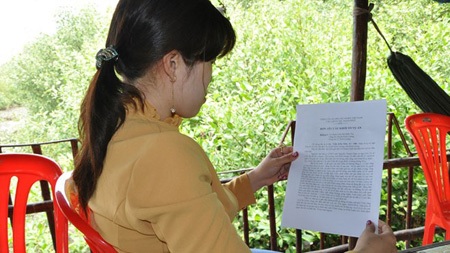 Tung phim ân ái trả thù tình nhân - 1 Nạn nhân Trần K.T với lá đơn yêu cầu khởi tố vụ án “làm nhục người khác”