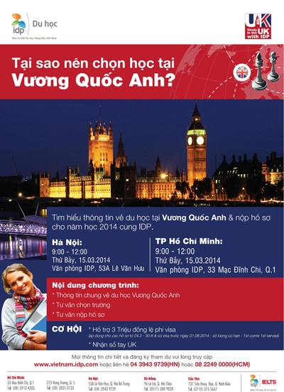 Thân mời Quý phụ Huynh cùng các bạn học sinh, sinh viên tham dự tham dự buổi tư vấn