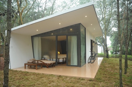 Khai trương biệt thự đẳng cấp tại Flamingo Đại Lải chỉ với 1.250.000VNĐ - 1 Hillside bungalow nằm thơ mộng bên đồi thông
