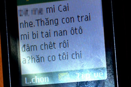 Nguyên Phó thủ trưởng Cơ quan CSĐT bị khủng bố, dọa giết - 2 Trong vòng 4 tháng, thượng tá Cai nhận được 32 tin nhắn đe dọa, nhục mạ, khủng bố ông và gia đình