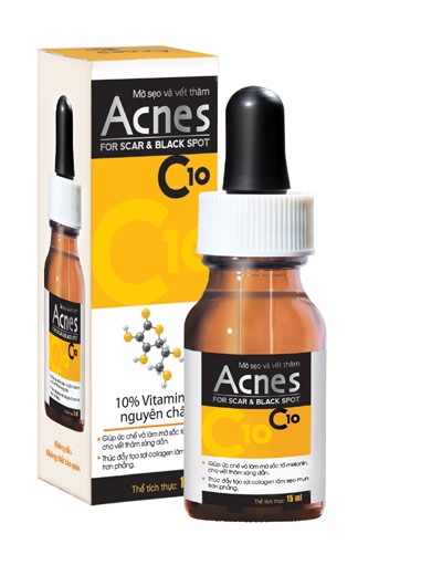 Kết quả chương trình “điều trị sẹo, vết thâm” với Acnes C10 - 4 Biểu đồ nhận định của bác sĩ về hiệu quả sản phẩm