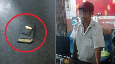 Giật mình kiểu “mua bán dâm trả góp” ở Sài thành - 1 B. cười vui mong bán được thẻ nhớ để đủ tiền mua dâm trả góp. Ảnh: Công Hà