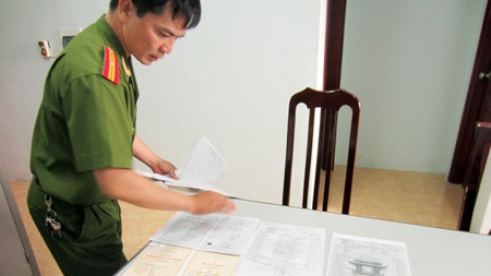 Toàn bộ số bằng giả cơ quan công an đã thu giữ