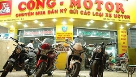 Công “mô tô” bị điều tra hành vi “đưa hối lộ” - 1 Cửa hàng của Công mô tô