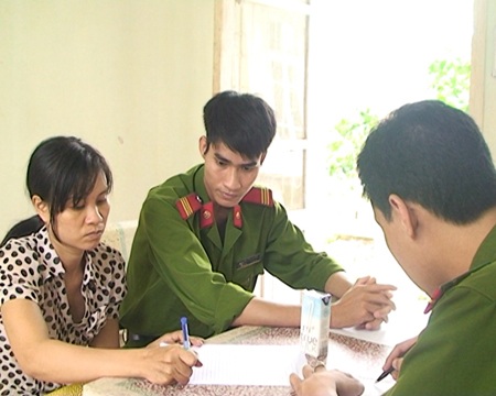 Trưng cầu giám định tâm thần bị can giết con ruột để trả thù chồng - 1 Đối tượng Nguyễn Thị Lý tại cơ quan điều tra