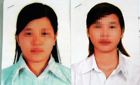 Các cô gái trước ngày bị lừa sang nước ngoài.