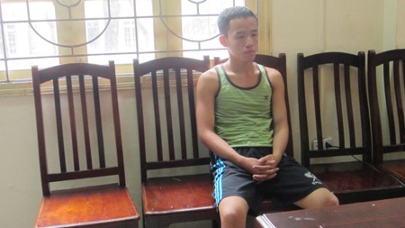 Tù nhân giết người thuê taxi trốn trại - 1 Hoàng Văn Tuấn tại CAQ Nam Từ Liêm