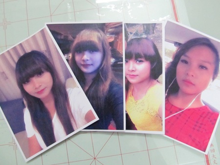 Cô gái xinh đẹp lừa tình, trộm tiền của người nước ngoài qua wechat - 1 Loạt ảnh được Nông Thị Hường đưa lên mạng xã hội để lừa đảo.