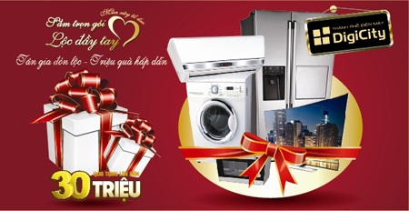 DigiCity với chương trình “Sắm trọn gói, Lộc đầy tay”