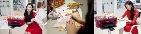 Sốt quà tặng handmade độc đáo dịp lễ Valentine - 2 Siêu mẫu song sinh tự sáng tạo cả những món đồ 3D để trang trí tiệc