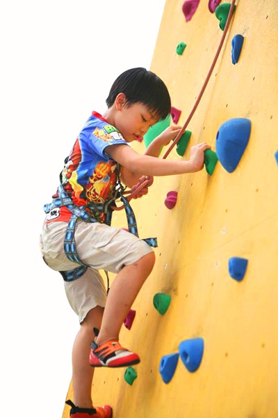 Các bé sẽ được thỏa thích vui chơi vận động tại đây