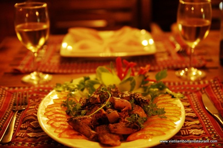 Dông nướng từ lâu đã trở thành món ăn đặc sản của Bình Thuận