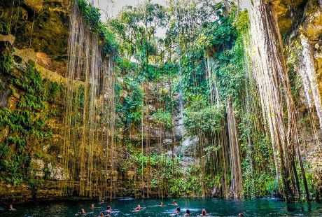Choáng ngợp trước “Hố thần tiên” tuyệt đẹp ở Mexico - 4 Nhữ Trang