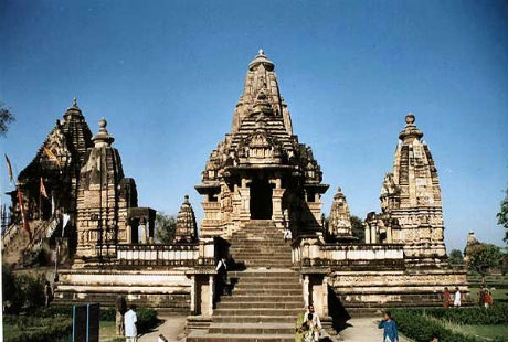 Hình ảnh đồ sộ tại khu đền Khajuraho