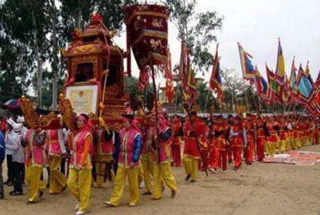 Về hội làng Diềm nghe câu quan họ đắm say lòng người - 2 Về hội làng Diềm nghe câu quan họ đắm say lòng người