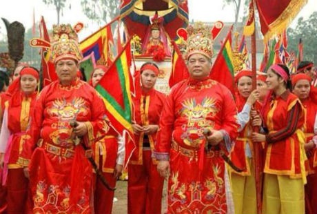Về hội làng Diềm nghe câu quan họ đắm say lòng người - 3 Về hội làng Diềm nghe câu quan họ đắm say lòng người