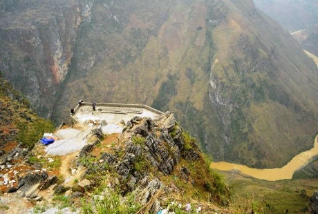 Khu vực hẻm Tu Sản đang được xây dựng. Ảnh: Facebook: Ngo Nhat Quang