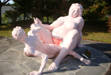 Đỏ mặt với những pho tượng “sex” tại công viên tình yêu xứ Hàn