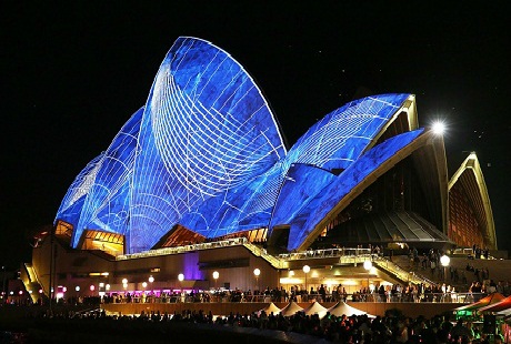 Mê hoặc trước sắc màu lung linh của lễ hội ánh sáng Vivid Sydney - 15 Sydney đẹp lung linh, huyền ảo.