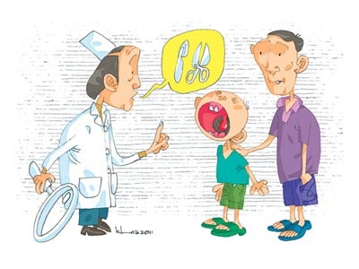 Amiđan: không cứ viêm là cắt - 1 Amiđan: không cứ viêm là cắt - 1