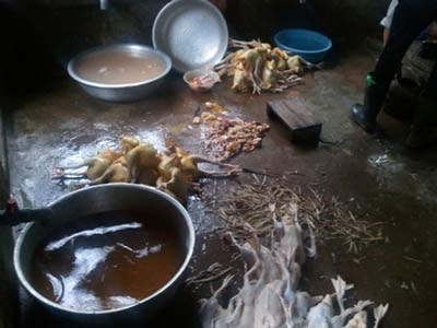 Gà nhuộm chất gây ung thư - 1