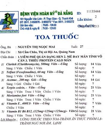 Thuốc điều trị cho “bà lão” Hội An không gây thổ huyết - 1