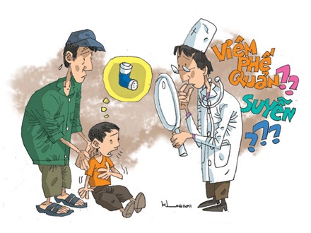 Trẻ bị suyễn: Dễ chẩn đoán nhầm! - 1 Trẻ bị suyễn: Dễ chẩn đoán nhầm! - 1