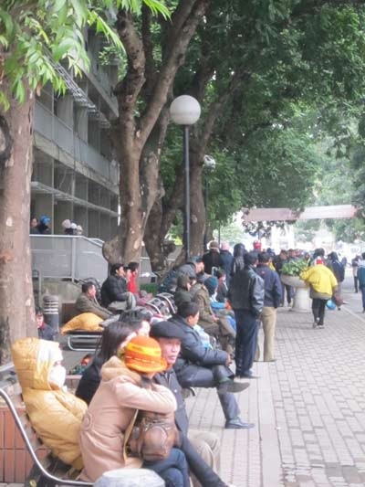 Co ro trong rét buốt thấu xương nơi bệnh viện - 1