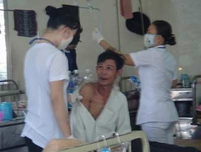 Bình Định: Hai cụ già bị ong mật đốt suýt chết  - 2