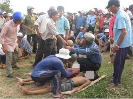 Một trẻ suýt chết đuối vì tập bơi - 1 Đã có nhiều cái chết thương tâm do đuối nước gây nên (ảnh minh họa: Internet)