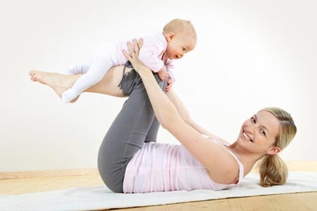 Những quy tắc vàng để giảm cân sau sinh - 1 1. Đừng quá lo lắng
