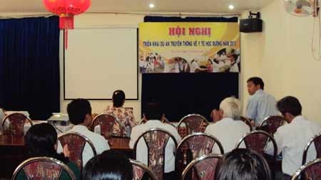Kon Tum: Triển khai truyền thông y tế học đường năm học mới - 1 Quang cảnh hội nghị truyền thông y tế học đường tại Kon Tum.