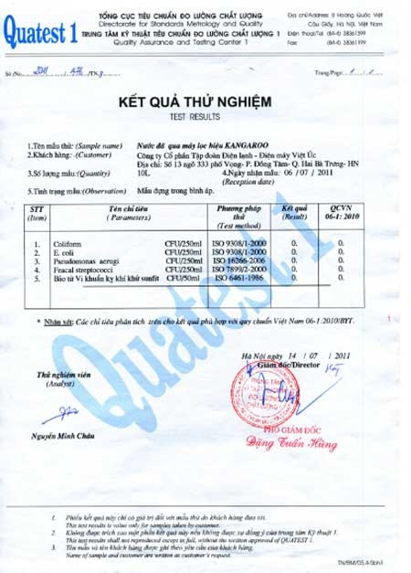 Có thể loại bỏ Amip ăn não người bằng công nghệ lọc nước - 1 Có thể loại bỏ Amip ăn não người bằng công nghệ lọc nước