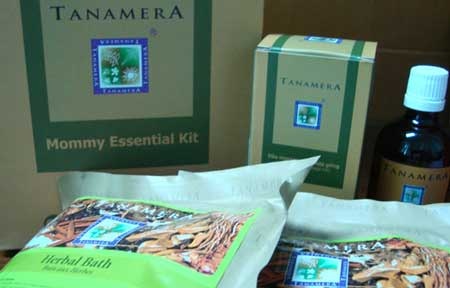 Bác sĩ sản khoa kê toa mỹ phẩm - 1 Sản phẩm mỹ phẩm Tanamera được một số bác sĩ kê toa cho sản phụ ở bệnh viện - Ảnh: L.TH.H.