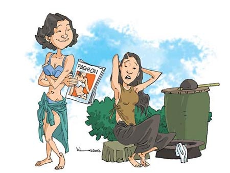 Lớn chuyện với “đồ nhỏ”! - 1 Vai trò của chiếc áo lót