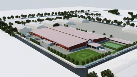 Ariston Thermo đầu tư xây dựng nhà máy “khủng” tại Việt Nam - 2 Phối cảnh nhà máy sau khi hoàn thành