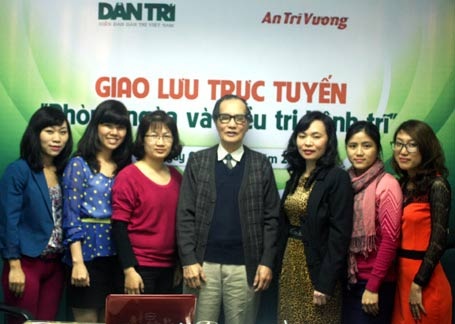 Mời bạn đọc theo dõi chi tiết buổi giao lưu