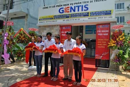 TPHCM: Khai trương trung tâm phân tích di truyền Gentis - 1 TPHCM: Khai trương trung tâm phân tích di truyền Gentis