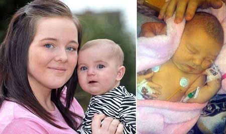 Sự sống kỳ diệu của em bé chỉ có một nửa trái tim