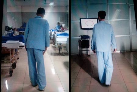 BV Đại học Y Hà Nội: Khám sàng lọc miễn phí thoát vị đĩa đệm cột sống - 1 Bệnh nhân trước và sau mổ