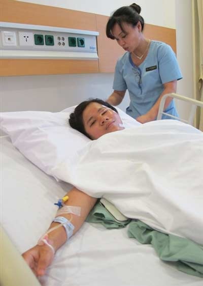 Hơn 25 năm mở mắt khi ngủ - 1 Bệnh nhân Thảo sau khi phẫu thuật