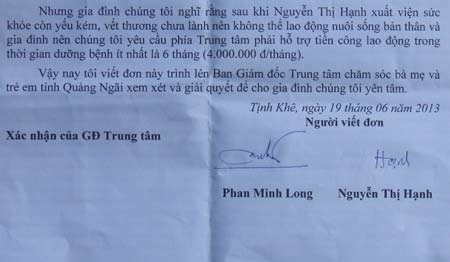 Vụ thủng tử cung do nạo thai: bệnh nhân đã tự phá thai bằng thuốc
