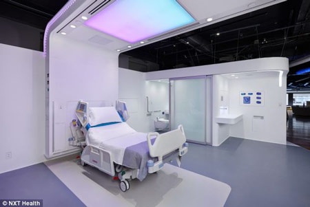 Khám phá mô hình bệnh viện tương lai - 1 Thiết kế phòng bệnh nhằm giúp bệnh nhân thoải mái nhất...