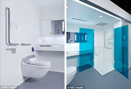 Khám phá mô hình bệnh viện tương lai - 4 Bàn máy tính giúp bệnh nhân kiểm tra tiến trình điều trị cũng như giải trí