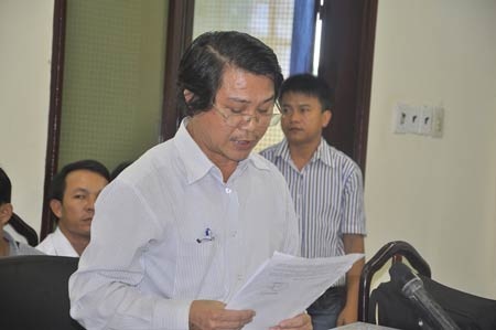Vụ 3 trẻ sơ sinh tử vong: Phát hiện “bất thường” trong dịch vụ tiêm chủng - 2 Ông Trần Văn Thành, Giám đốc Sở Y tế tỉnh Quảng Trị đại diện hội đồng chuyên môn công bố kết luận